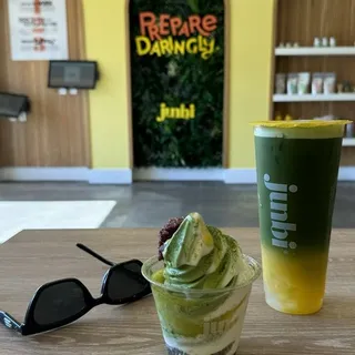 Cold Mango Matcha Cold Brew***