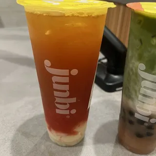 Cold Strawberry Jasmine Tea***