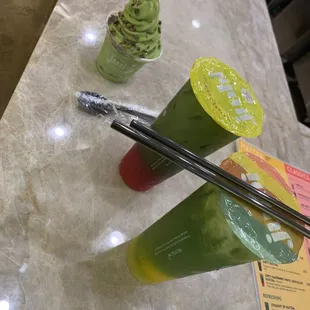 White Chocolate Raspberry Matcha