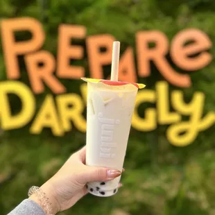 lychee oolong tea, so good!