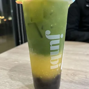 Matcha Mango Latte