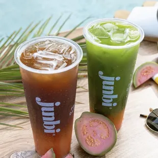 Matcha and tea by the water? What could be better? Try our Guava Black Tea and Guava Matcha!