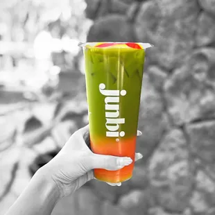 Matcha Guava Fresca | @whaevaeats