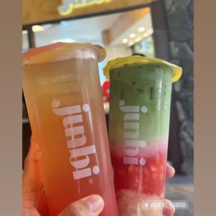 Strawberry Green Tea