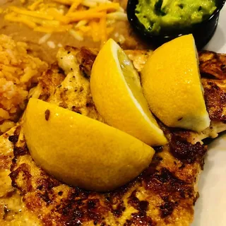 Pollo Asado Plate