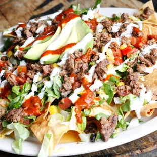 nachos, food