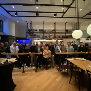 Group photo! All smiles with this venue!