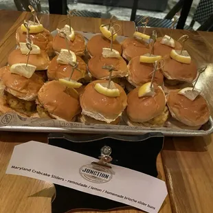 Crab Cake Sliders