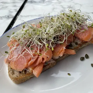 Salmon Toast