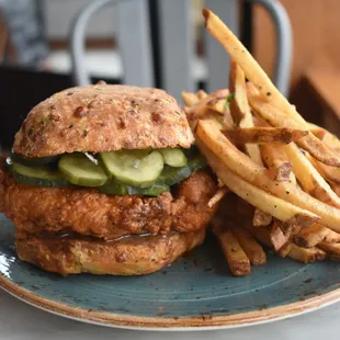 Hot Chicken Sandwich