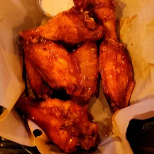 Too salty, sad wings =(