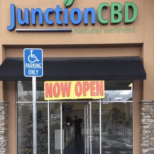 Front of Junction CBD Natural Wellness