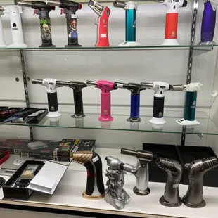 Large selection of torches