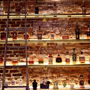 Large selection of all kinds of spirits. Cheers