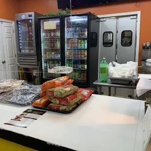 a woman preparing food