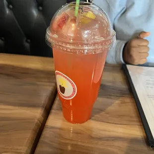 Boujee lemonade strawberry