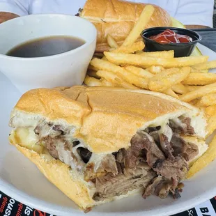 French dip was ok