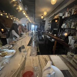 Great drinks and food but service/staff a bit poor and inattentive