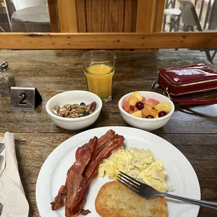 Breakfast buffet