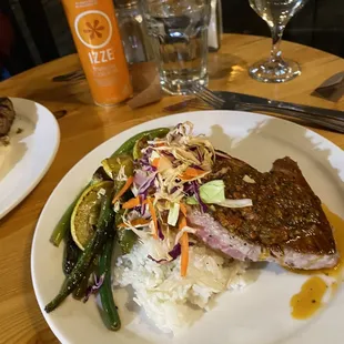 Pan Seared Ahi Tuna