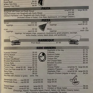 menu, sushi and sashimi
