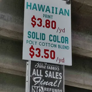 Reasonable prices