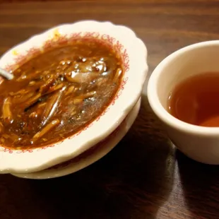 Hot and Sour Soup and Tea