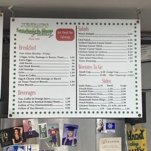 Menu update 8/10/21