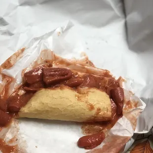 Weenie sandwich