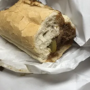 Roast beef poboy