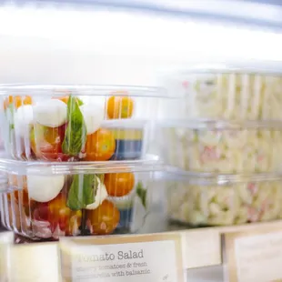 so many fresh made salads