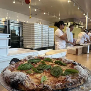 Margherita pizza