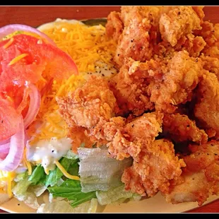 Chicken Fried Chicken.  Finger lickin' good.