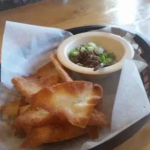 Appetizer, and noodles
