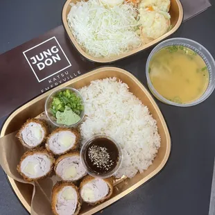 Cheese Katsu combo