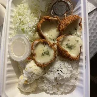 Deluxe cheese katsu