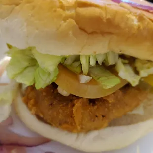 Chicken Fried Steak Sandwich