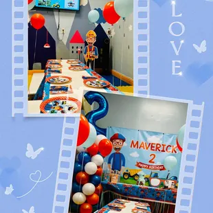 【Blippi Theme Party in Jungle Castle】
Happy birthday to Maverick !