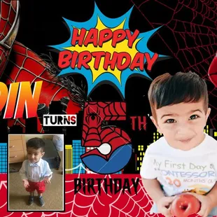 【Spider-Man themed birthday party at Jungle Castle】 Happy Birthday to Handsome Aydin!