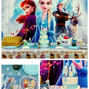 【Frozen Themed Party in Jungle Castle】
Happy birthday to Princess Liliana !
