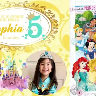 【Disney Princesses Themed Birthday party at Jungle Castle】 Happy  birthday to Sophia！