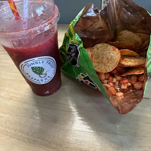 Strawberry Tarzan Raspados and Tosticeviches