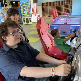 Mario Kart in the arcade