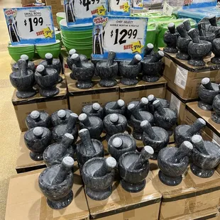 One of the current buys.  Great price for the stone and mortar set.  Very heavy duty
