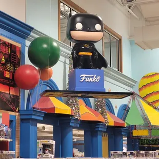 a batman statue