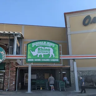 One of the entrances to Jungle Jim&apos;s International Market, Fairfield