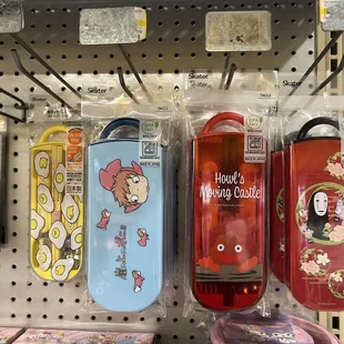 Studio Ghibli cutlery in the toy department.