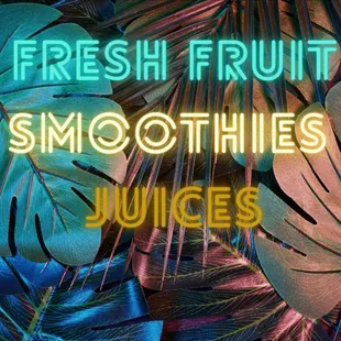 fresh fruit smoothies