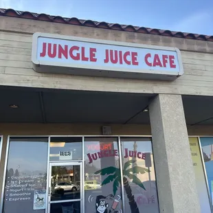 outside