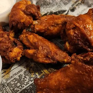 food, fried chicken, bbq wings, poultry, fried chicken wings, chicken, bbq chicken, chicken wings and fried chicken, chicken wings